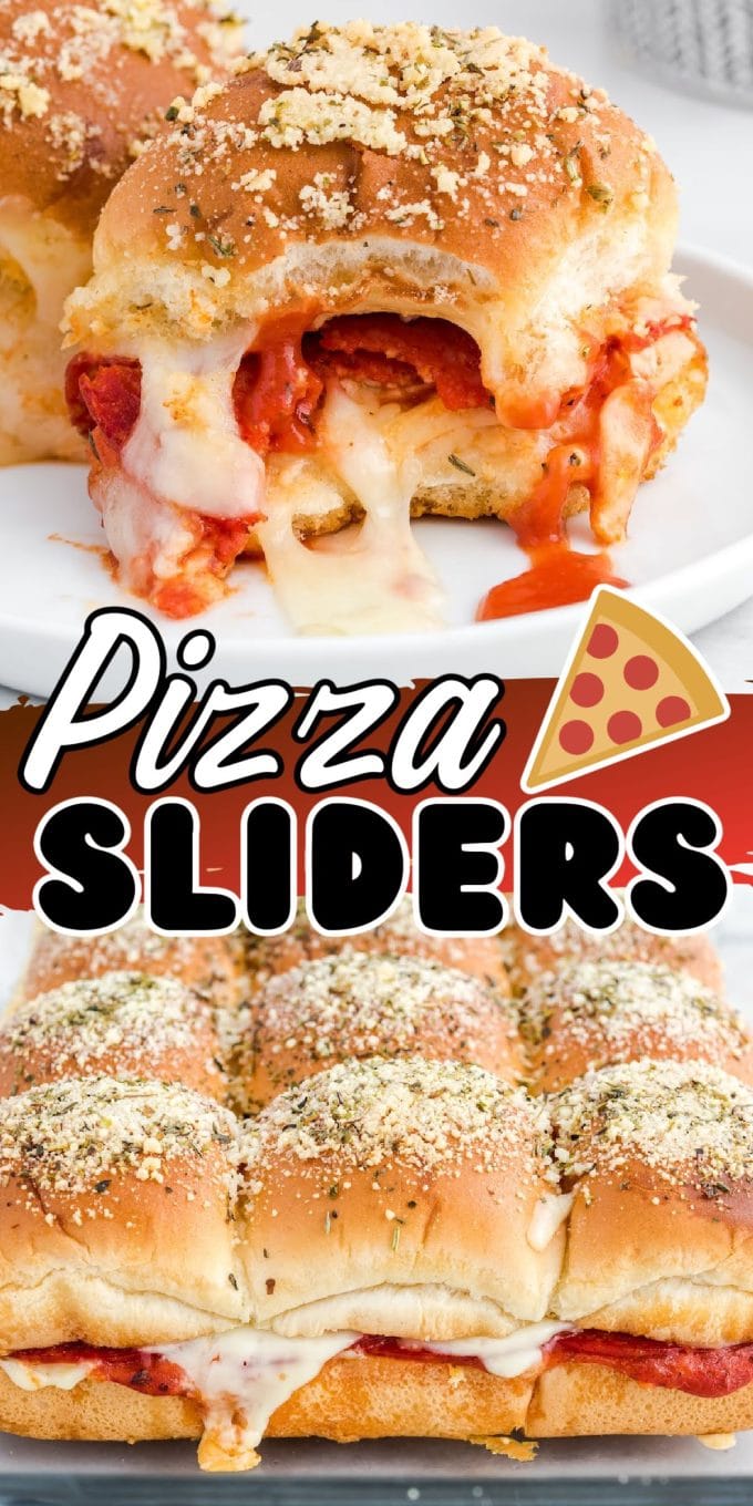 Pepperoni Pizza Sliders pinterest