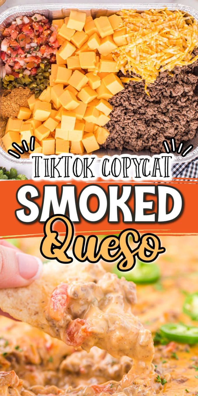 Smoked Queso Dip pinterest