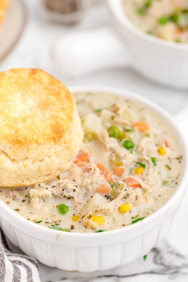 Chicken Pot Pie Soup Recipe - Princess Pinky Girl