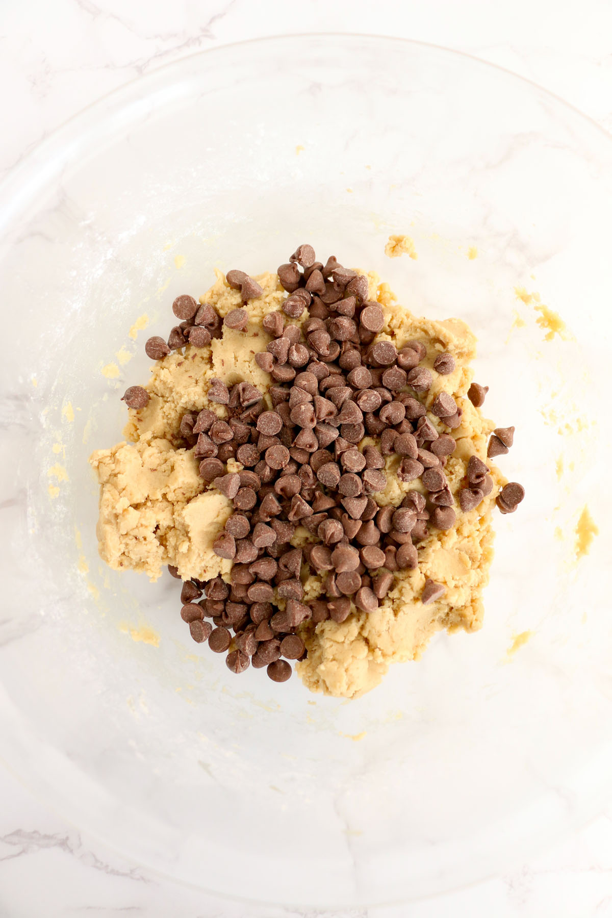 add chocolate chip to the dough