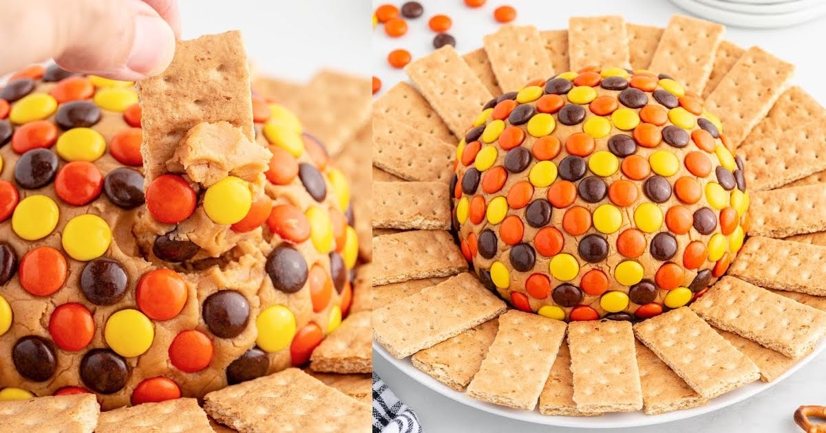 Peanut Butter Cheese Ball (+VIDEO) - The Girl Who Ate Everything