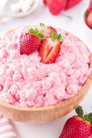Strawberry Fluff Salad - Princess Pinky Girl