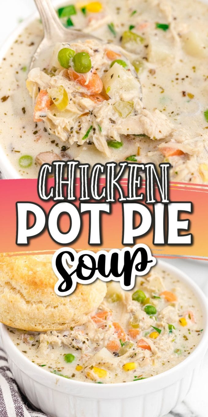 Chicken Pot Pie Soup pinterest