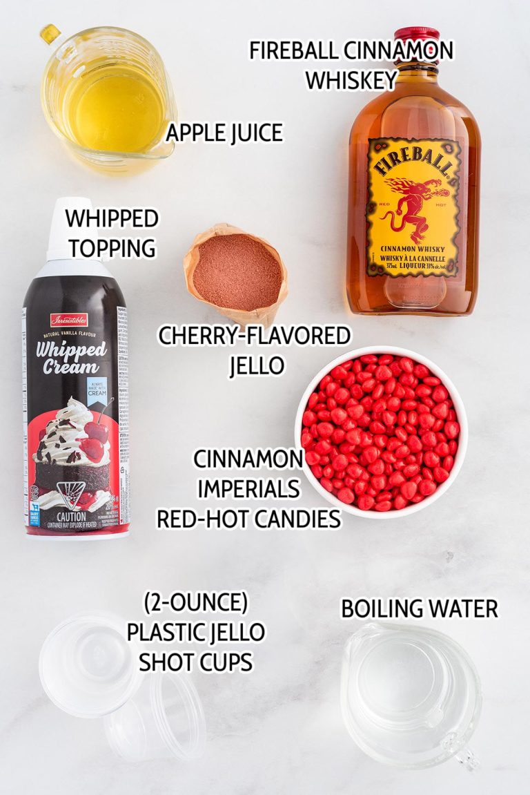 Fireball Jello Shots Princess Pinky Girl 