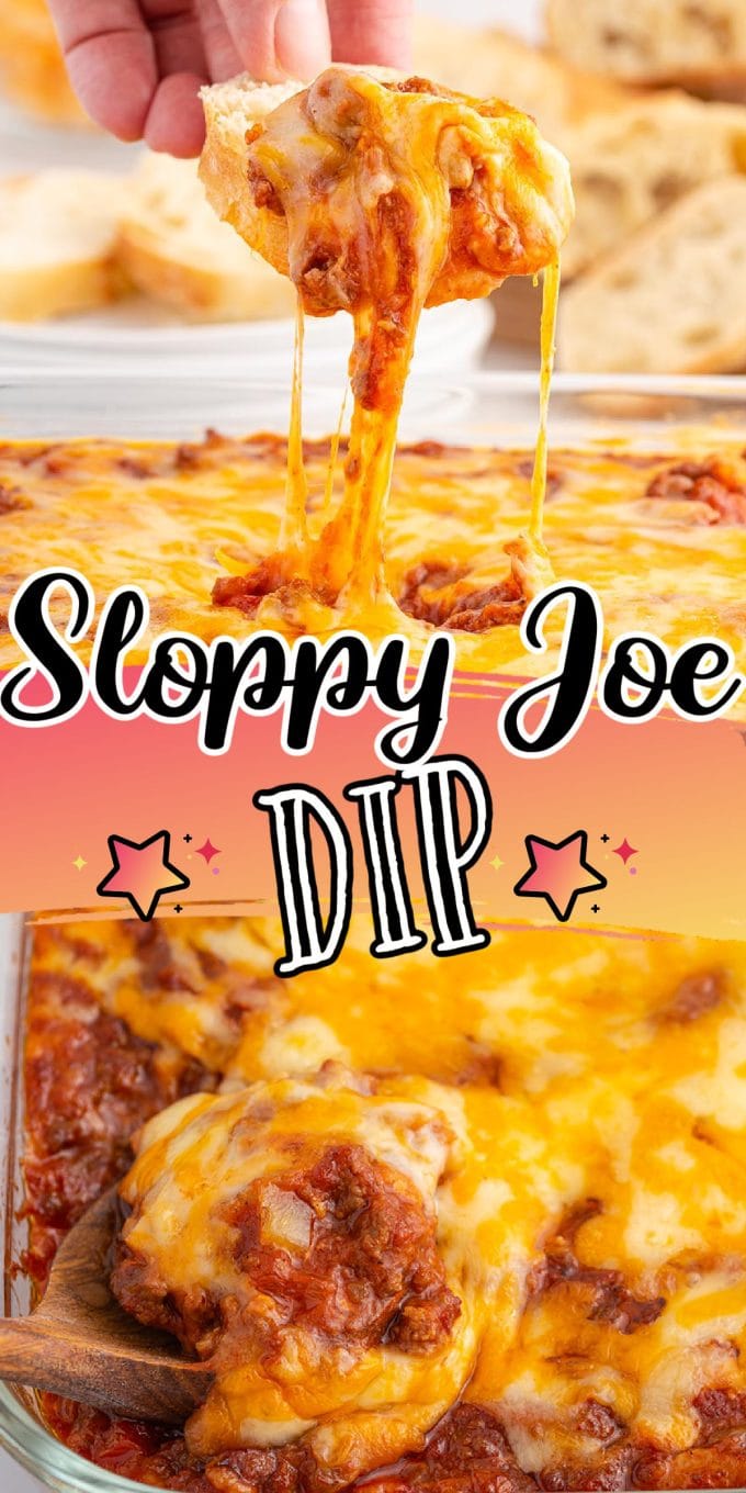 Sloppy Joe Dip pinterest