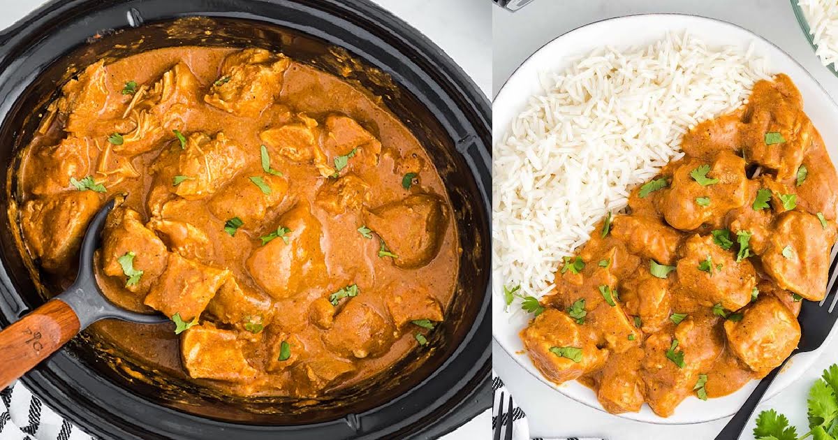 Slow Cooker Butter Chicken (Makhani Chicken) Princess Pinky Girl