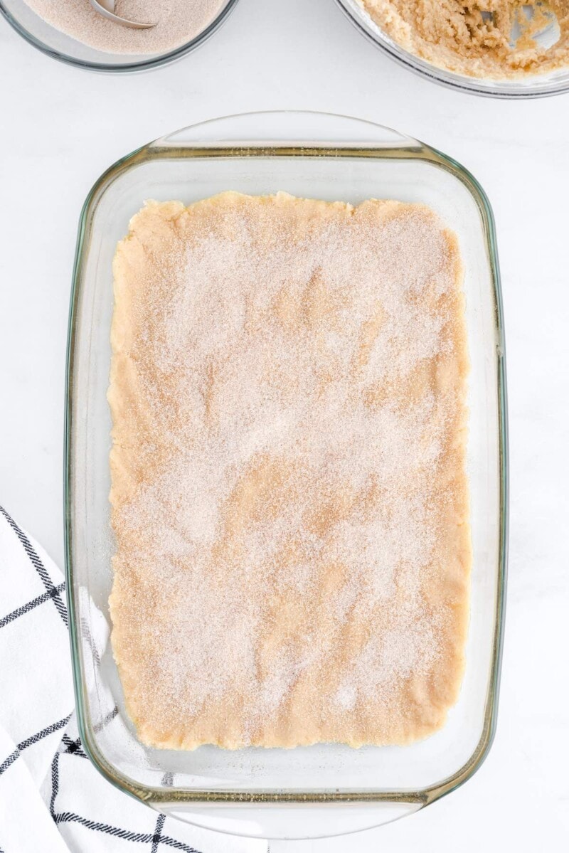 step 1 Snickerdoodle Cheesecake Bars