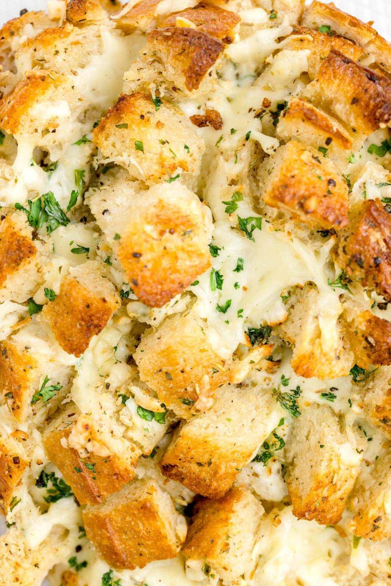 Pull Apart Garlic Bread Recipe - Princess Pinky Girl