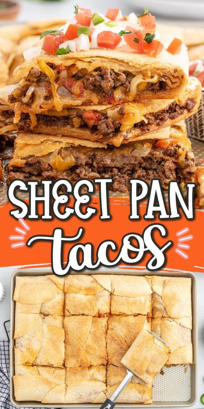 Sheet Pan Tacos pinterest