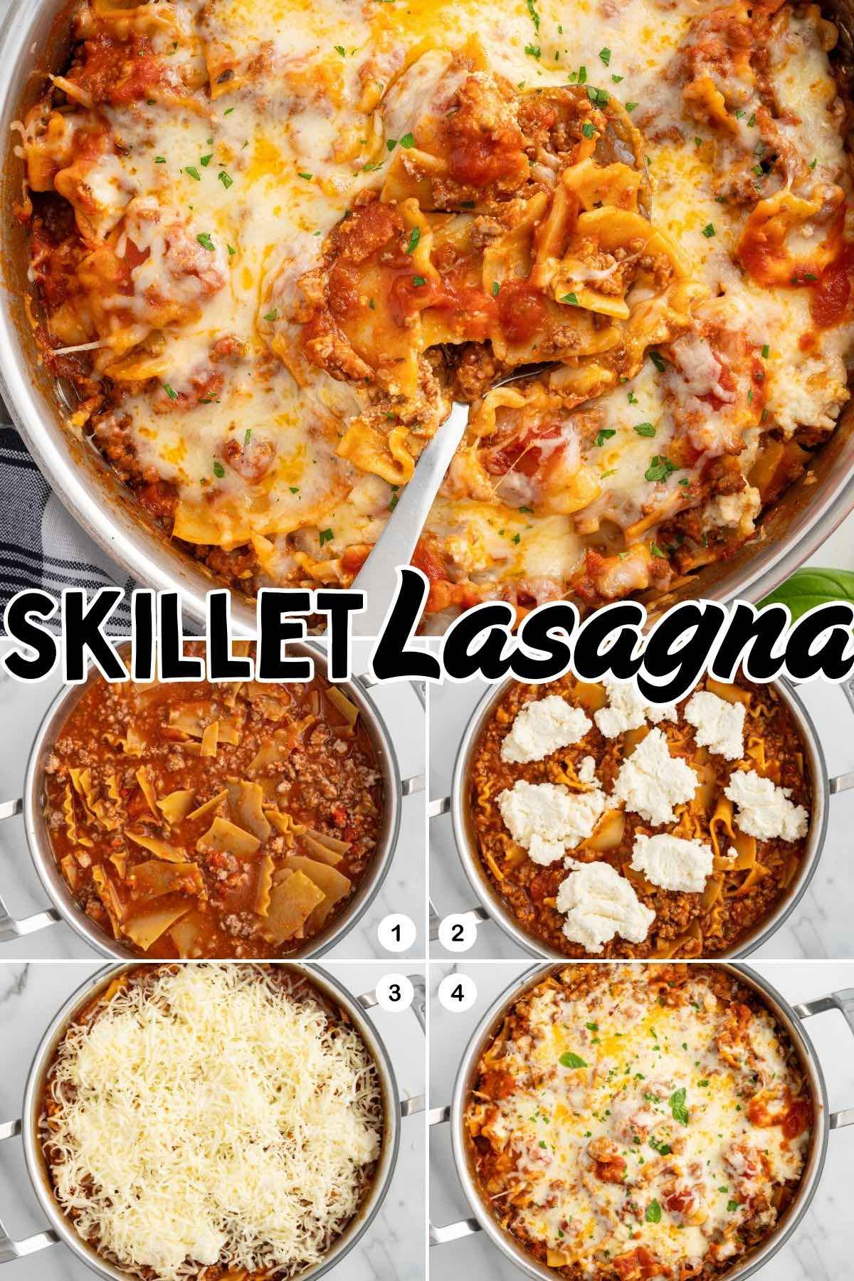 skillet lasagna pin.