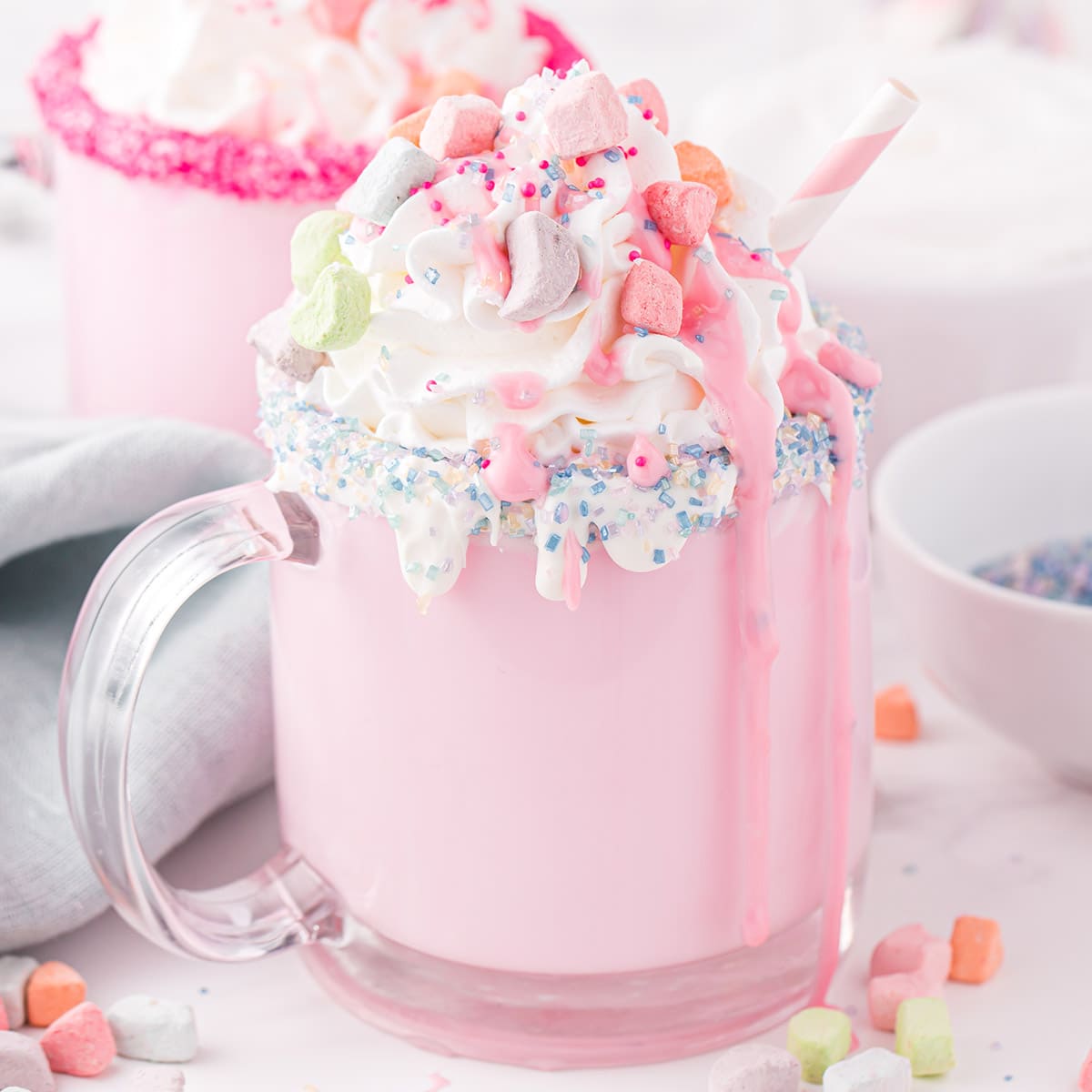 Unicorn Hot Chocolate - Princess Pinky Girl