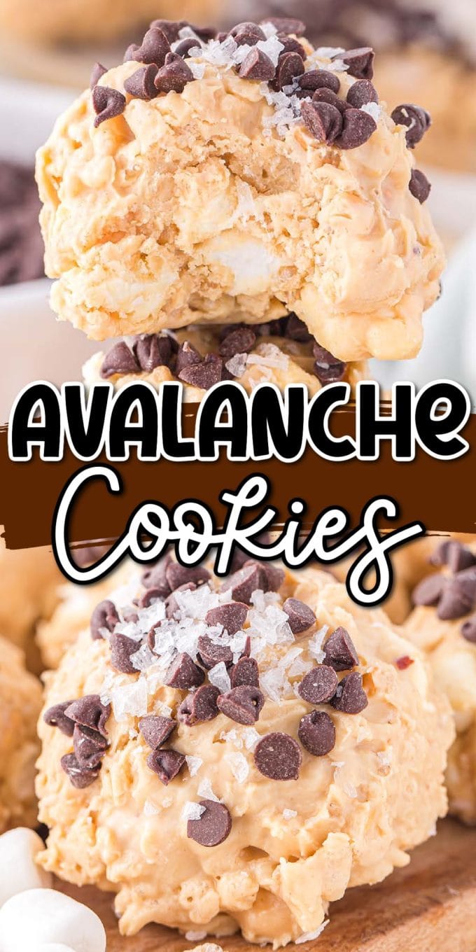 Avalanche Cookies pinterest