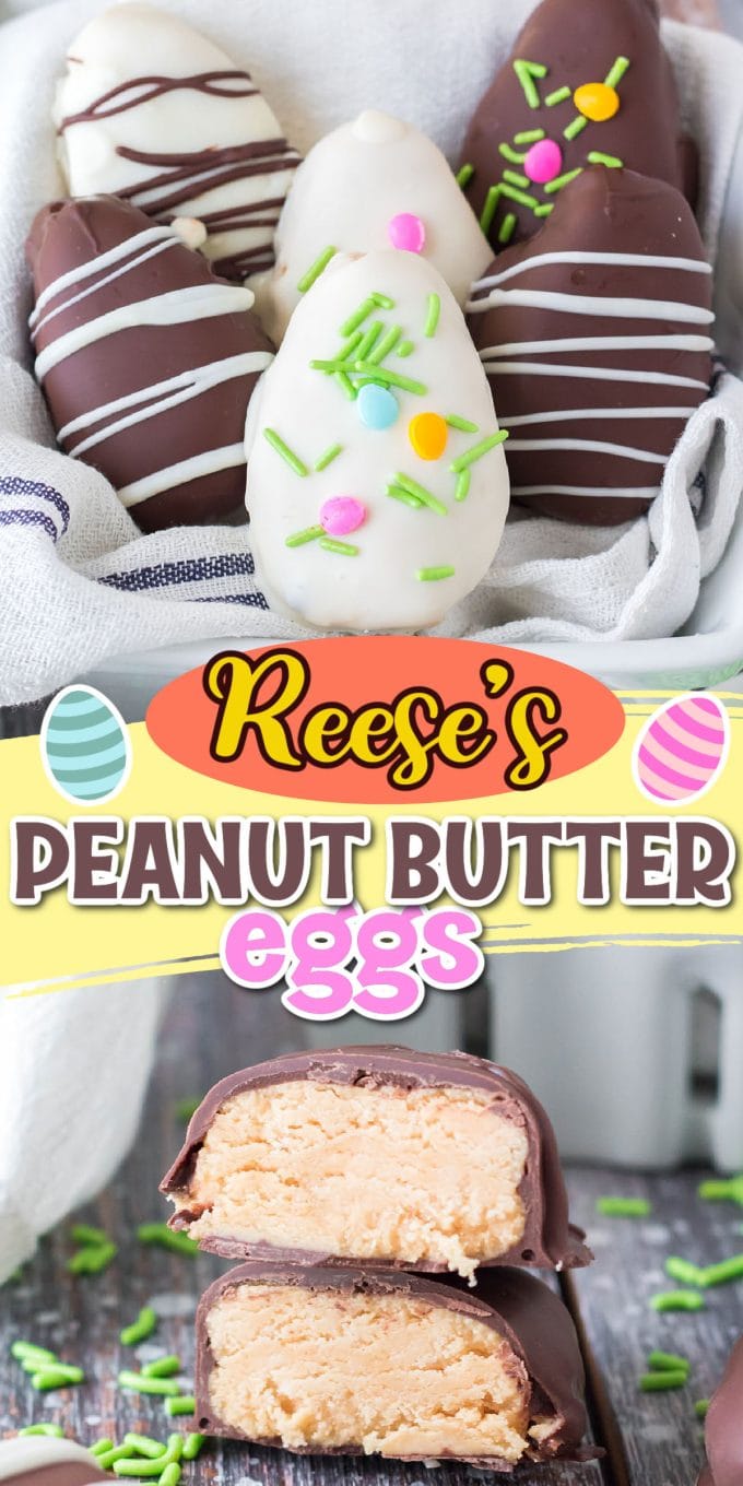 Homemade Reese's Eggs pinterest