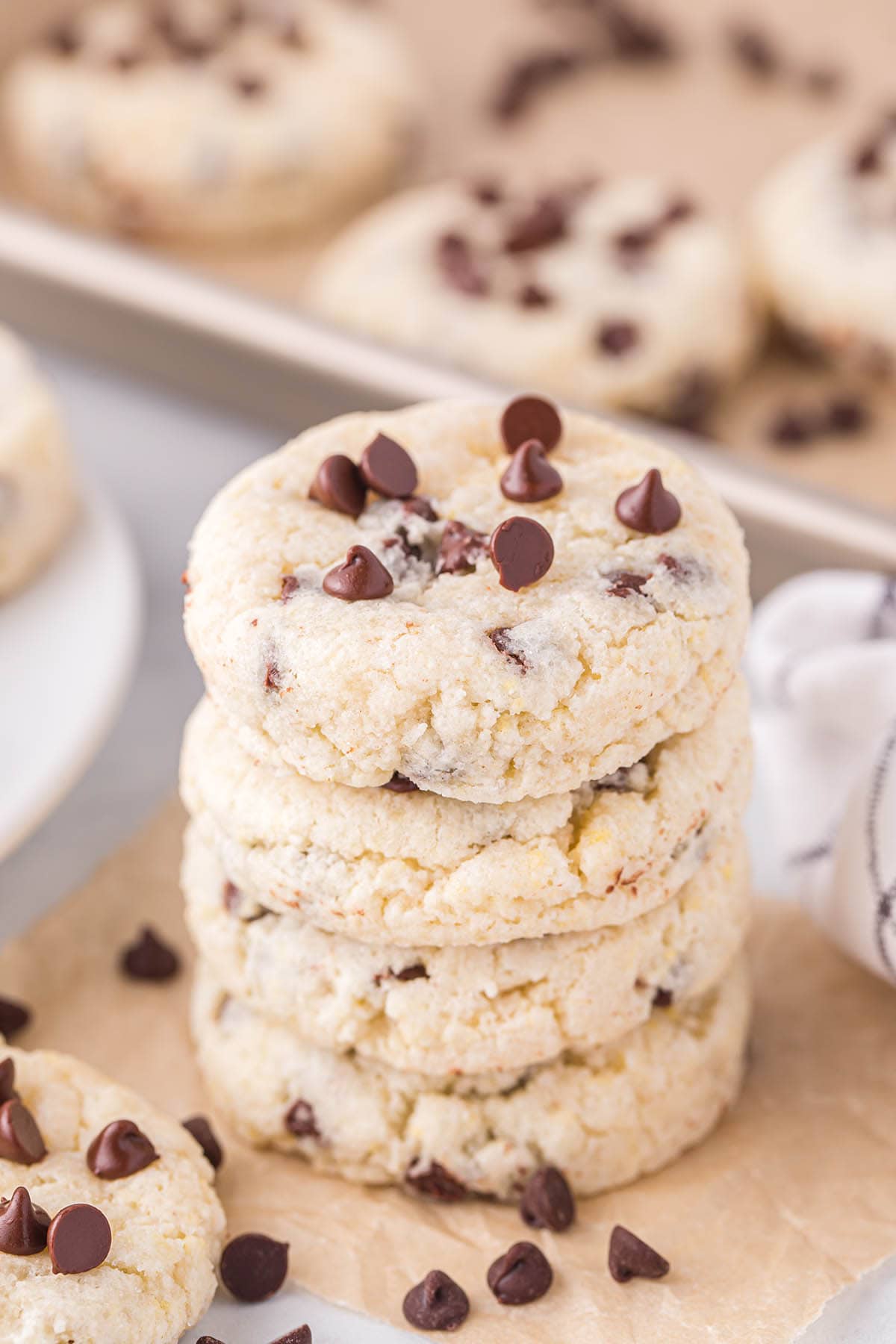 stacked cream cheese cookies