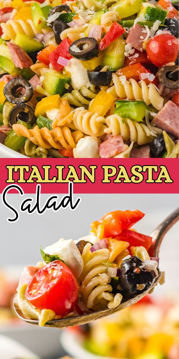 Italian Pasta Salad Pin 2.