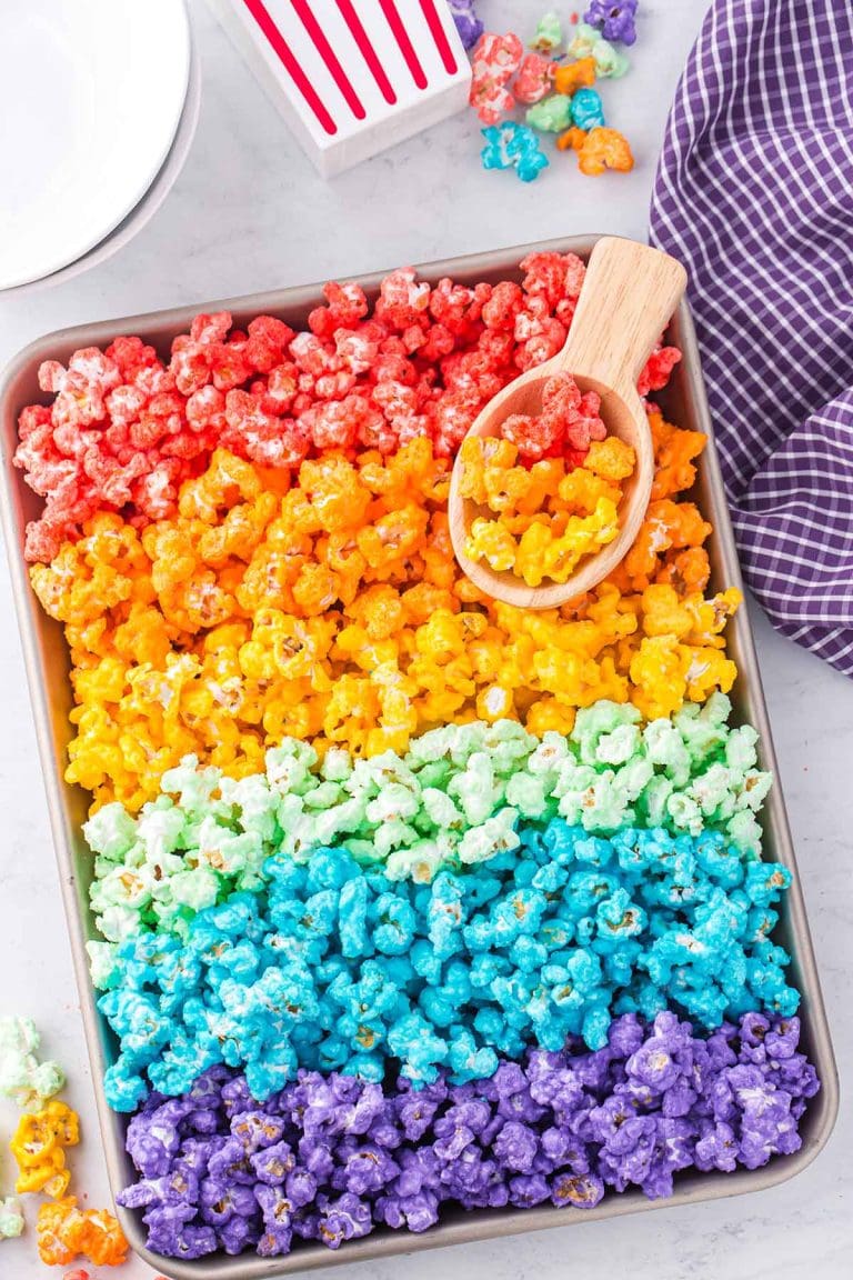 Rainbow Popcorn (Unicorn Popcorn) Princess Pinky Girl