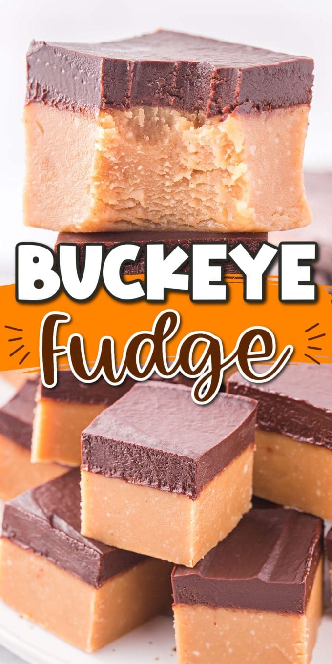 Buckeye Fudge pinterest
