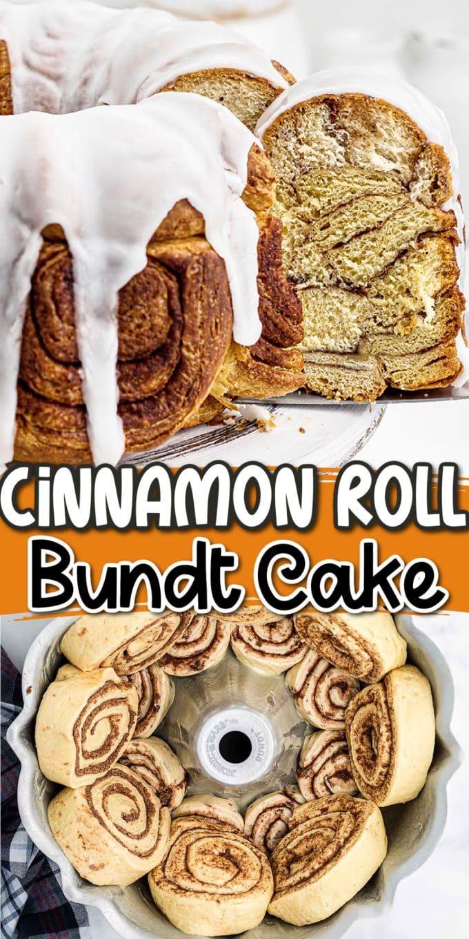 Cinnamon Roll Bundt Cake pinterest
