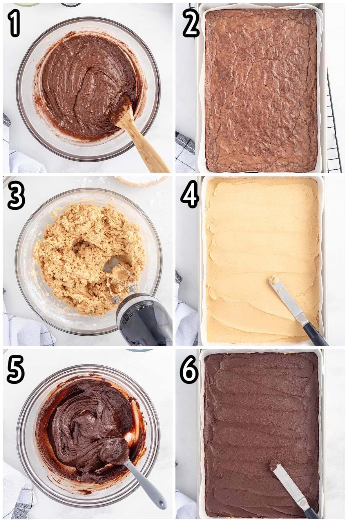 buckeye brownies collage instructions