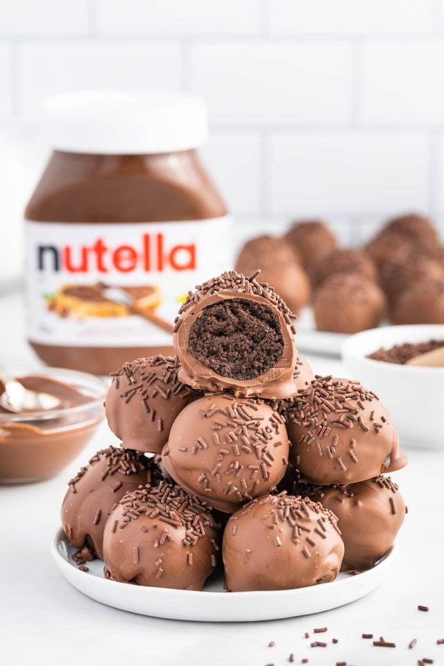 Nutella Truffles (NoBake Oreo Truffles) Princess Pinky Girl