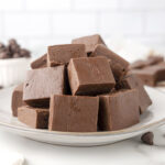 microwave chocolate fudge featured image