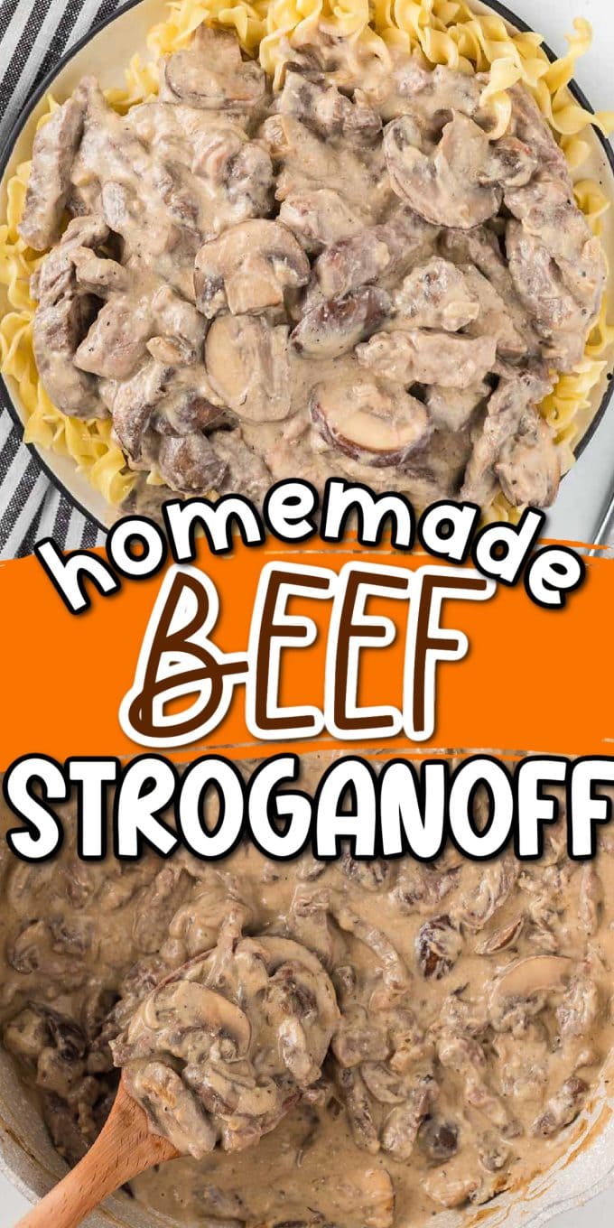 Beef Stroganoff pinterest