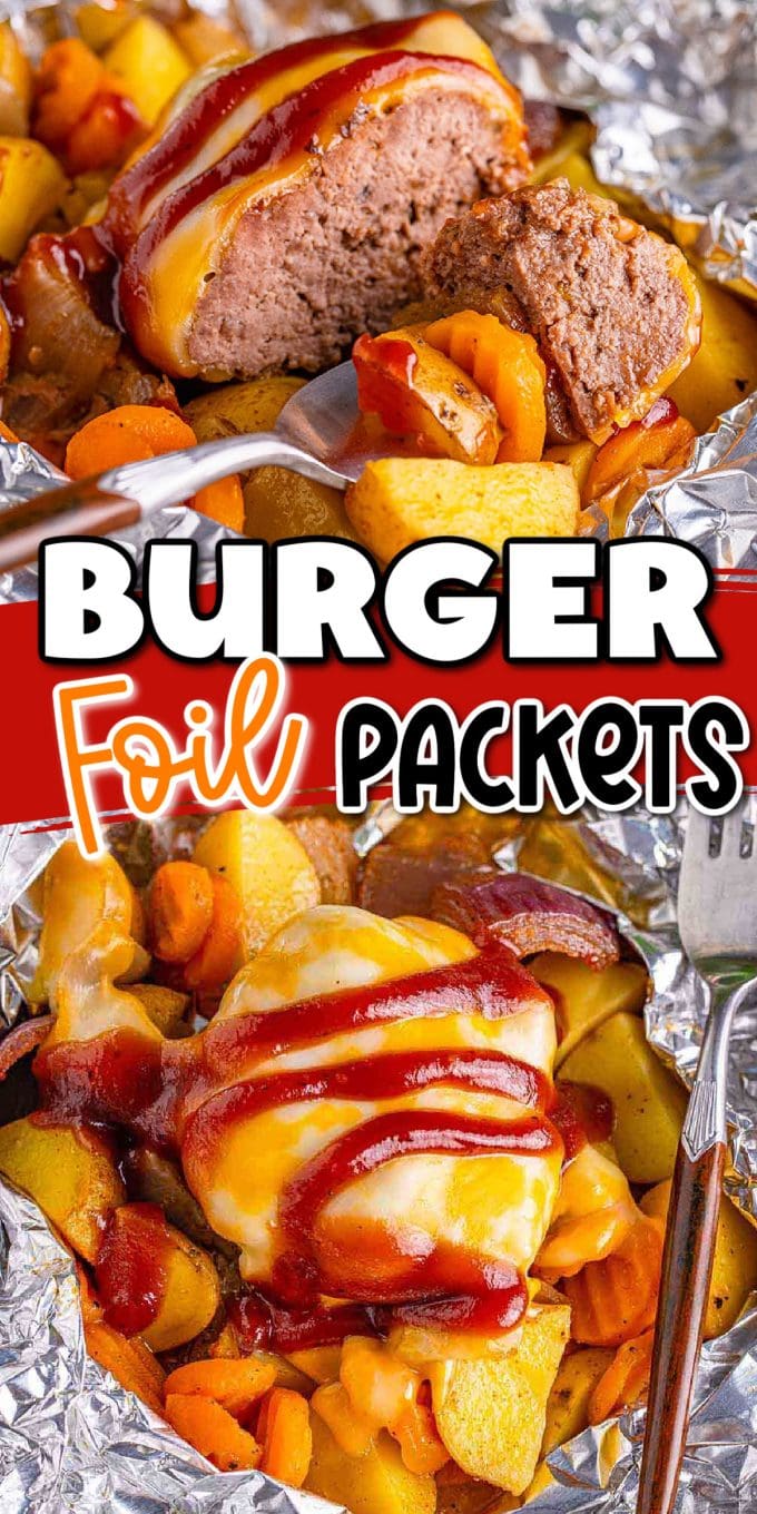 Burger Foil Packets pinterest
