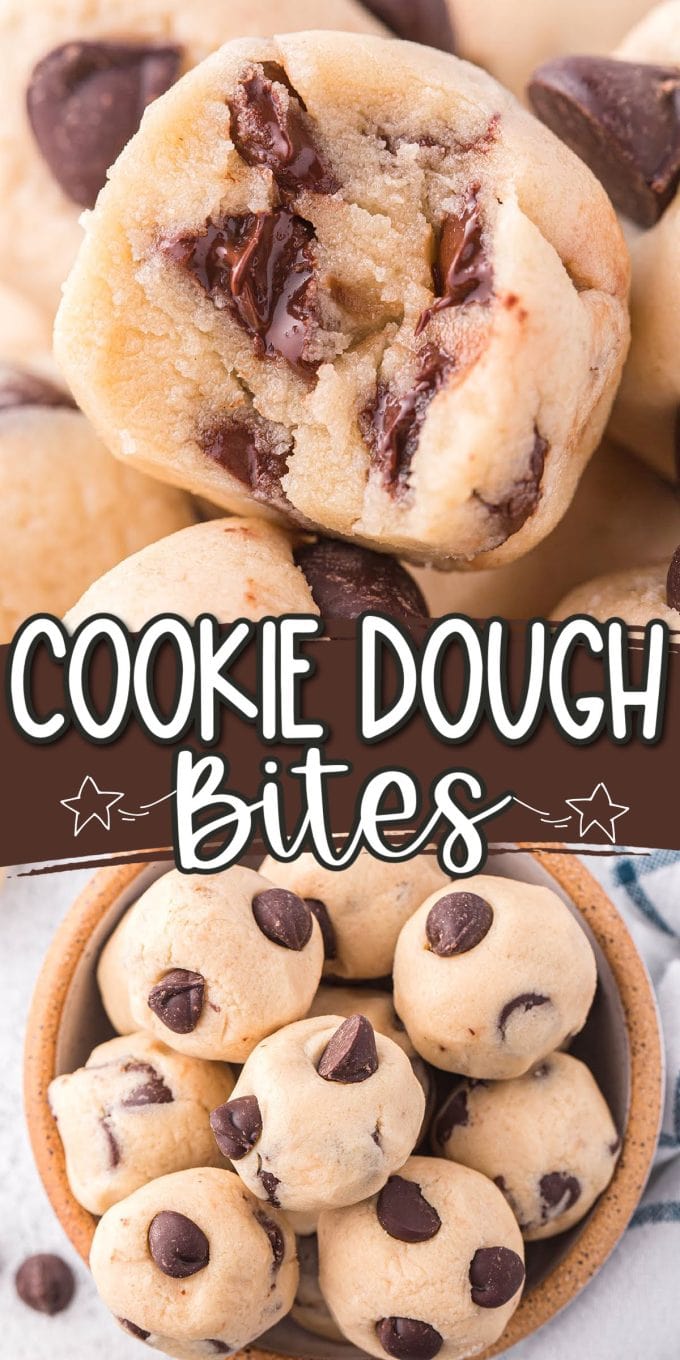 Cookie Dough Bites pinterest