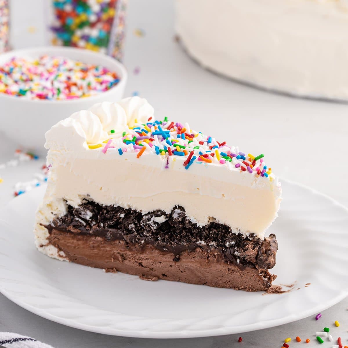 Copycat DQ Ice Cream Cake - Princess Pinky Girl