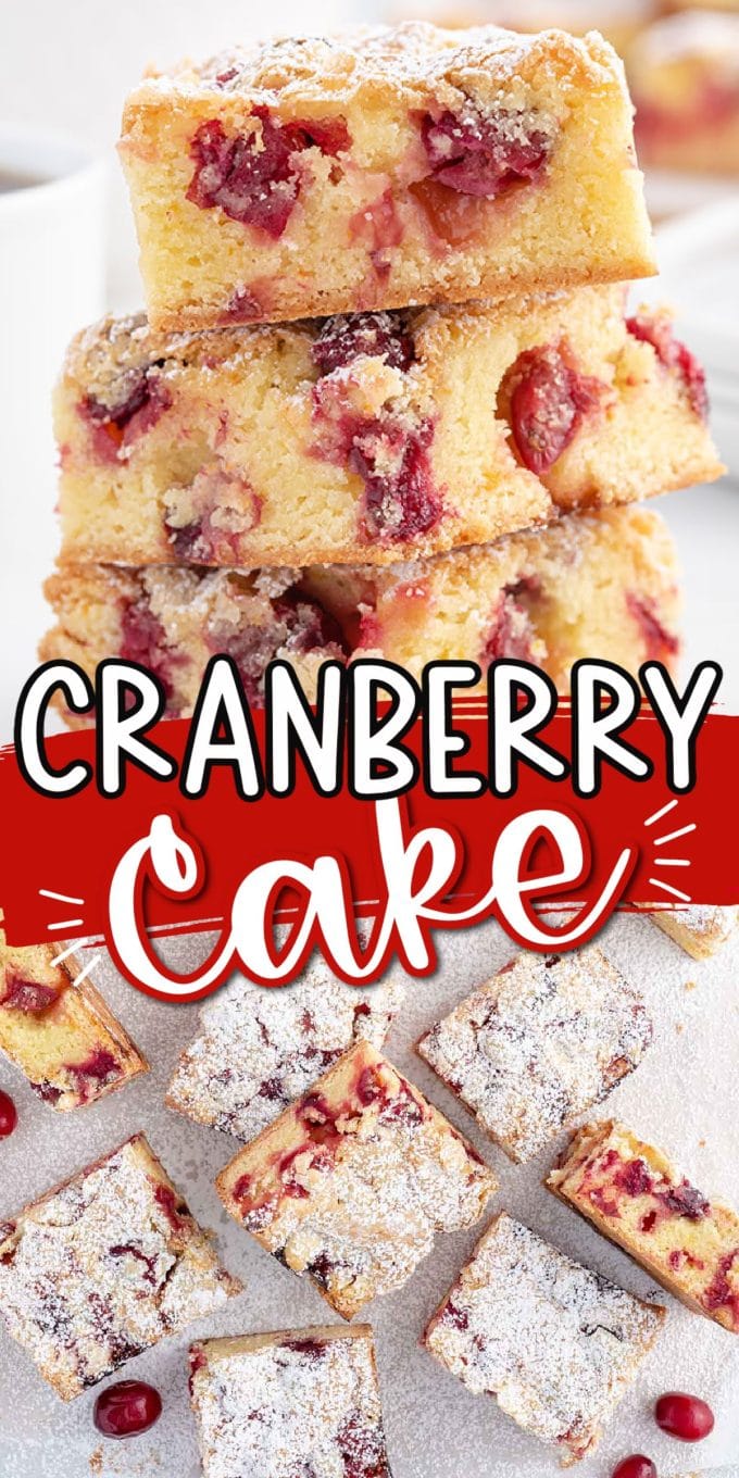 Cranberry Cake pinterest