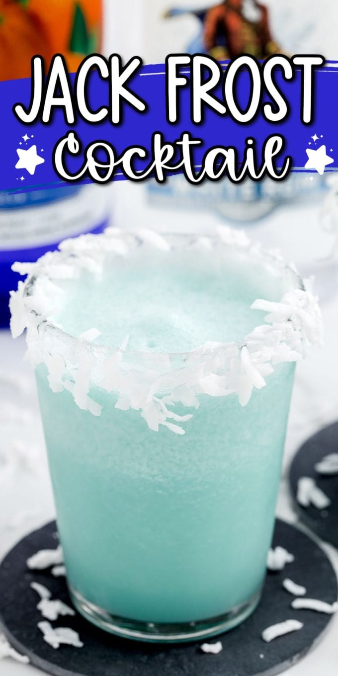 Jack Frost Cocktail pinterest