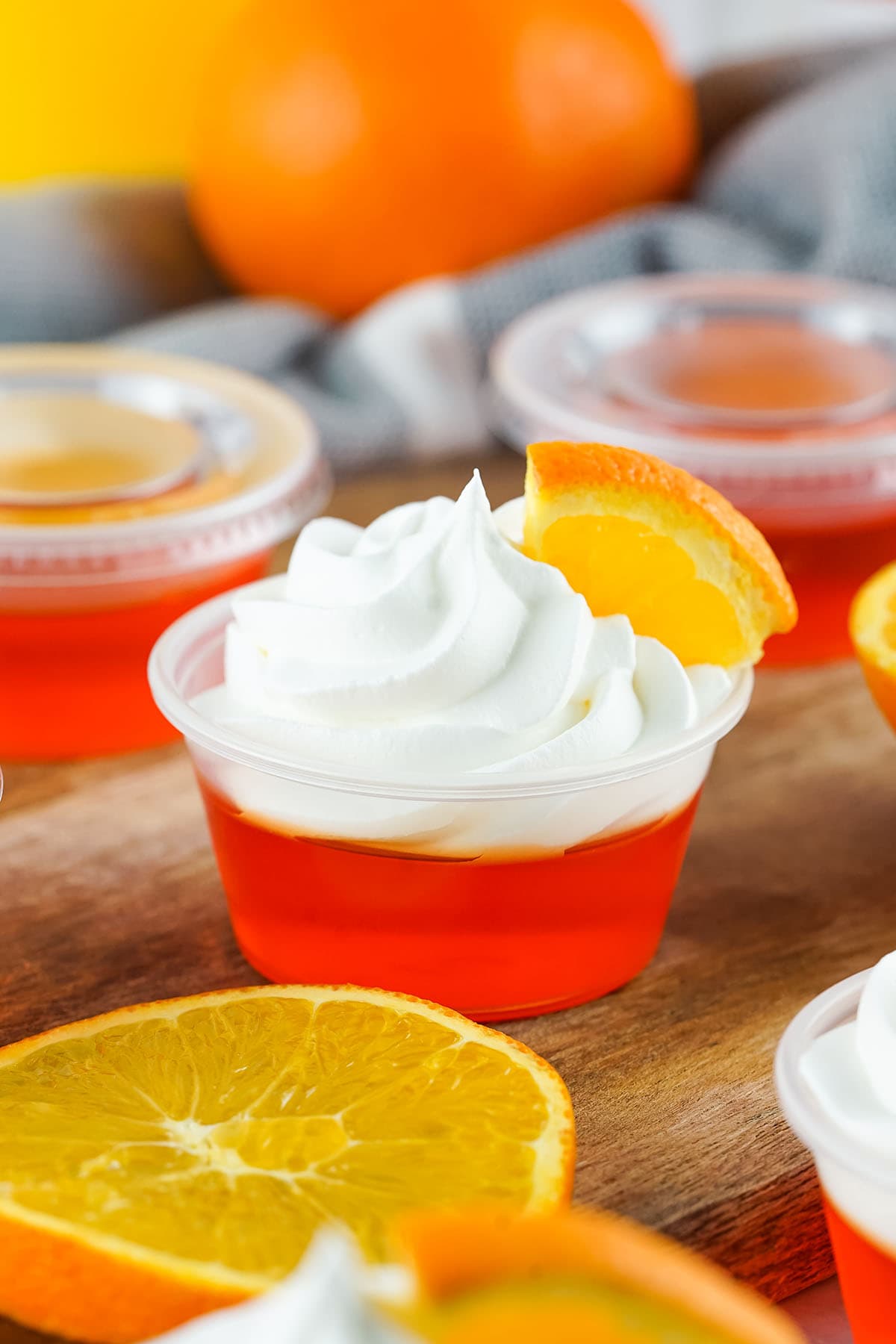 mimosa jello shots with whipped topping