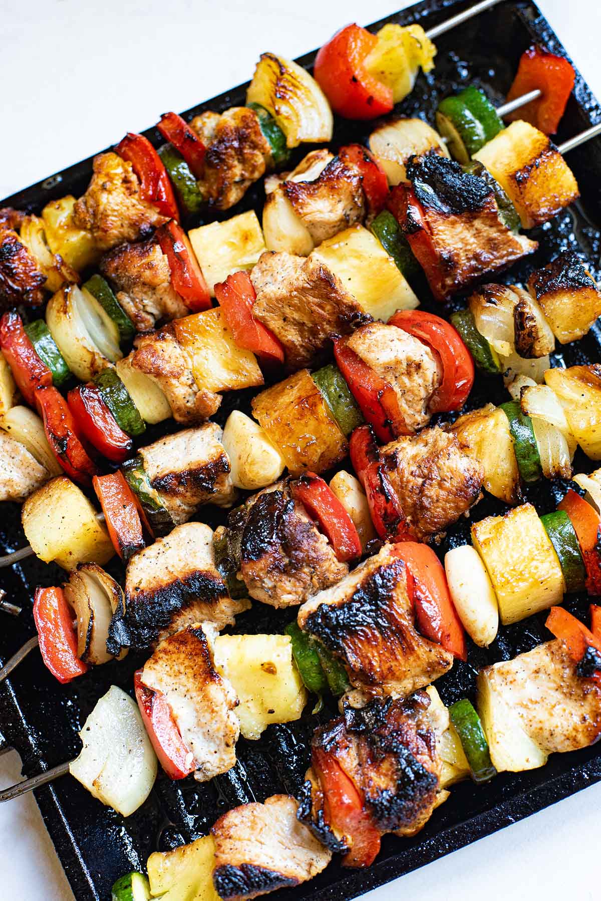Chicken Kabobs with Pineapple hero image