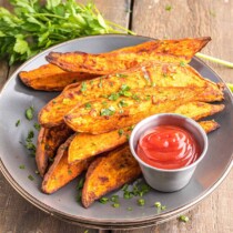 Air Fryer Sweet Potato Wedges featured image
