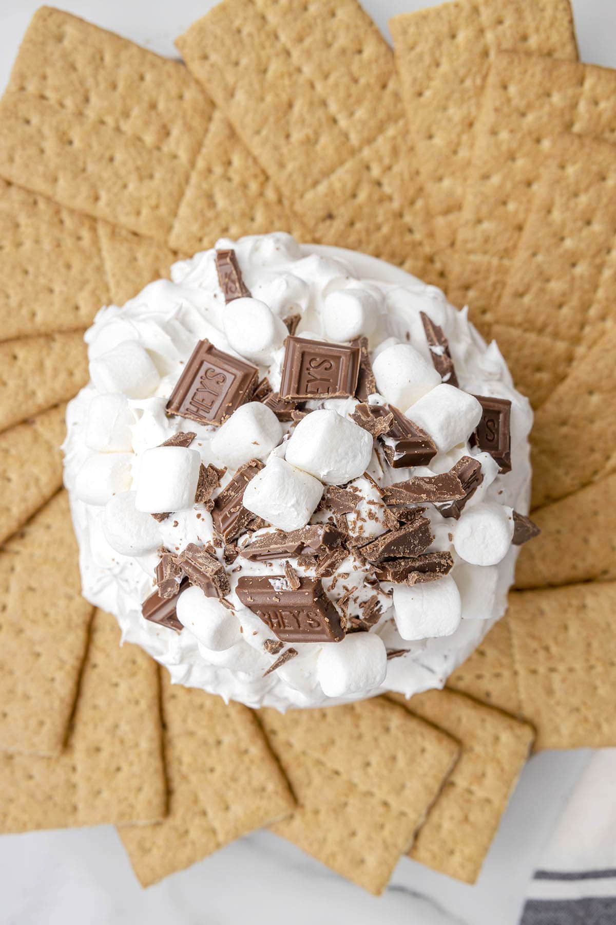 top view S'mores Fluff