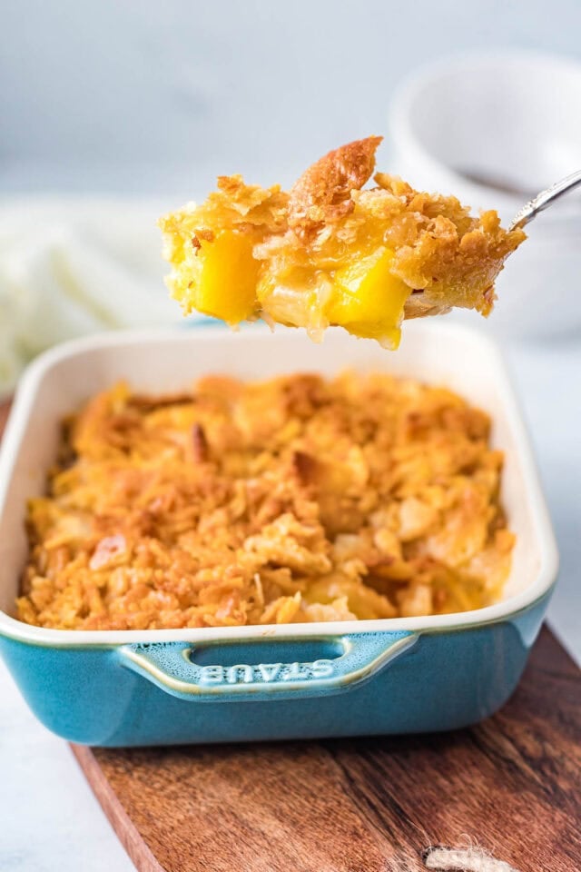 Best Baked Pineapple Casserole Recipe Princess Pinky Girl