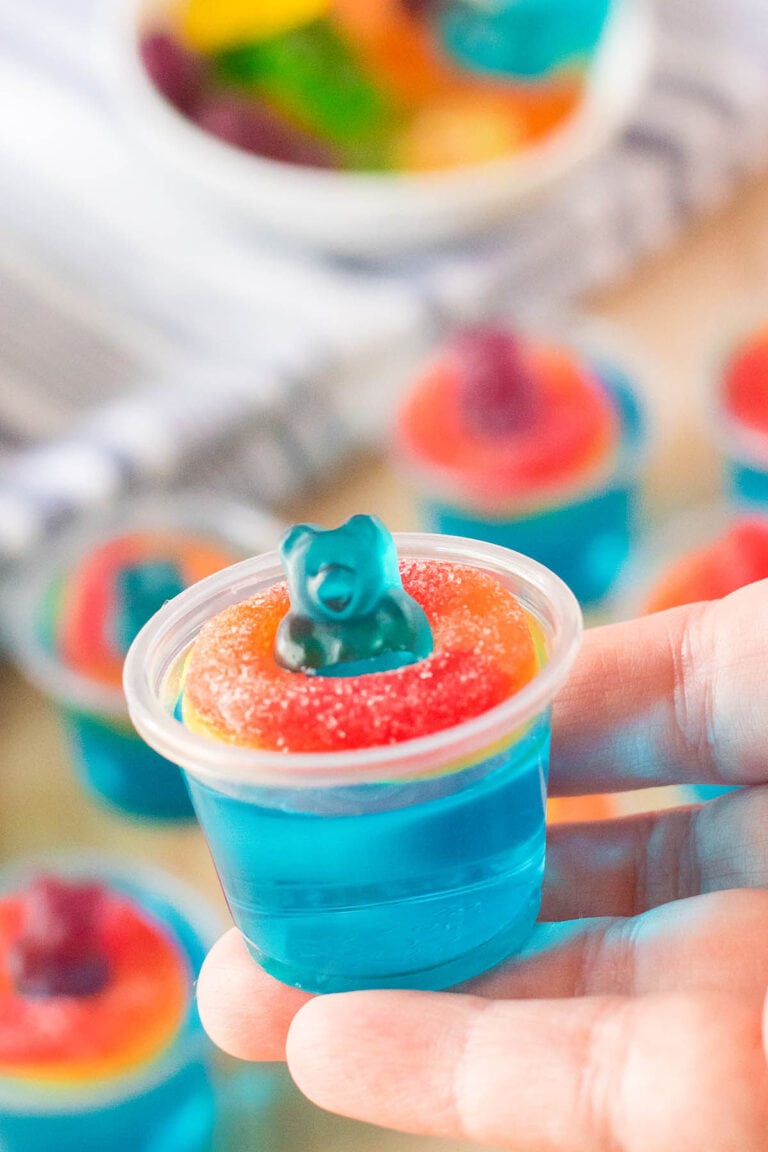 Pool Party Jello Shots (Vodka Jello Shots) - Princess Pinky Girl