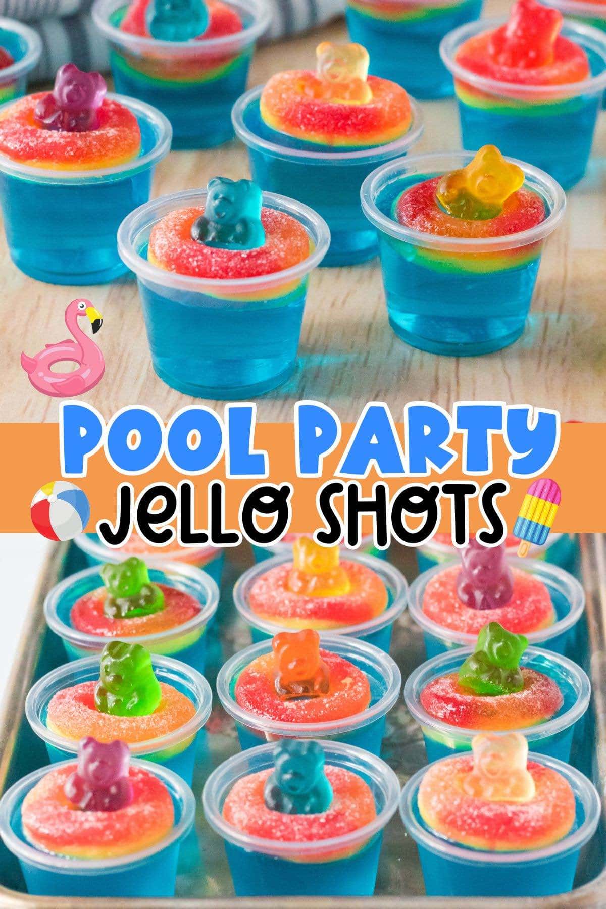 pool party jello shot pin.