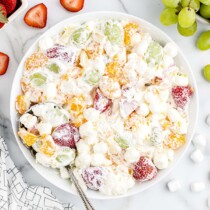 pudding fruit salad featured image