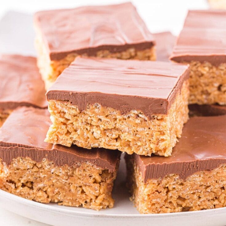 scotcheroos bars featured image