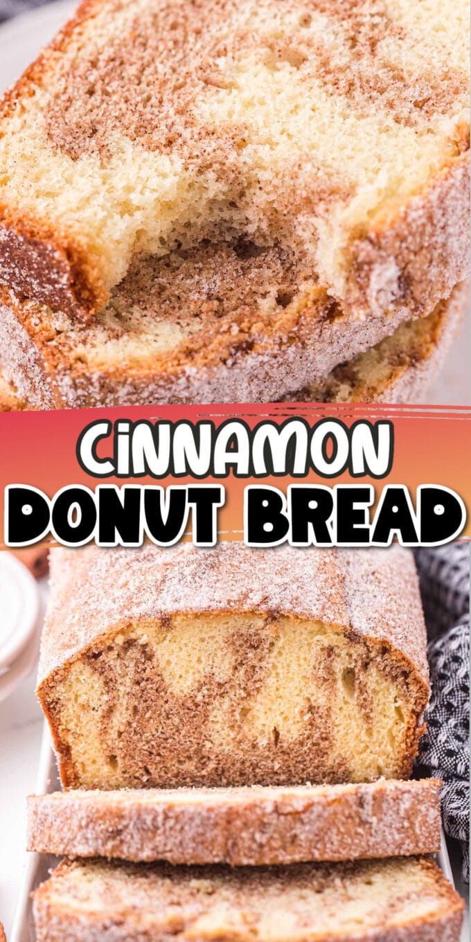 Cinnamon Donut Bread pinterest