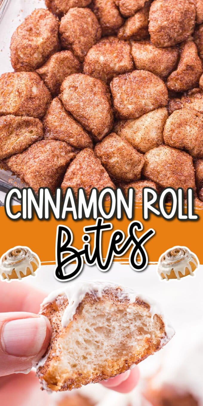 Cinnamon Roll Bites pinterest