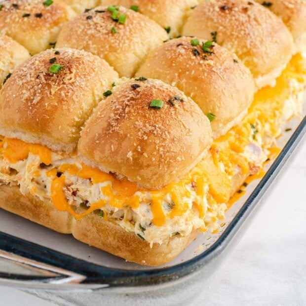 crack chicken sliders featured image