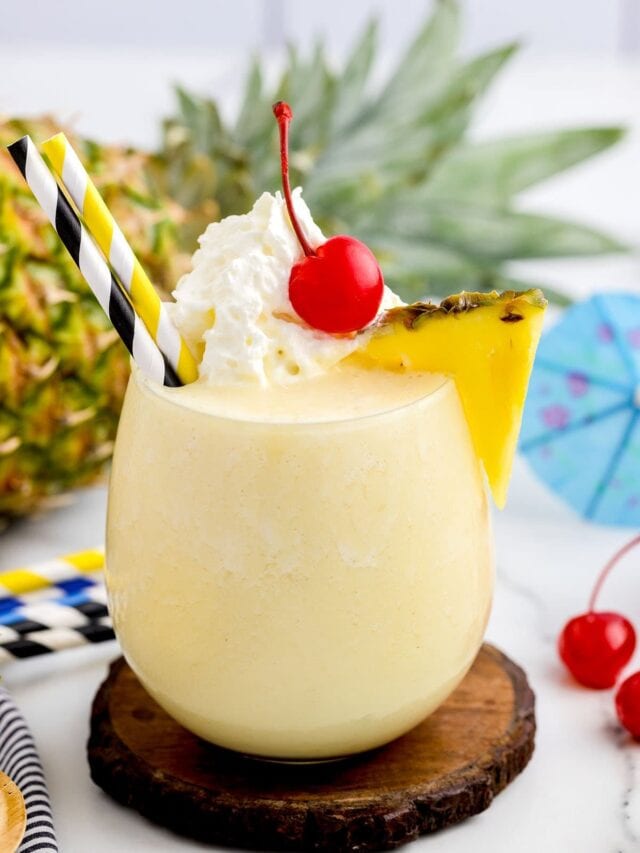 How to Make Boozy Dole Whip - Princess Pinky Girl