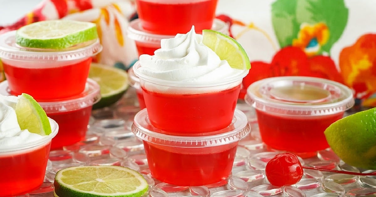 Dirty Shirley Jello Shots (Adult Shirley Temple) Princess Pinky Girl