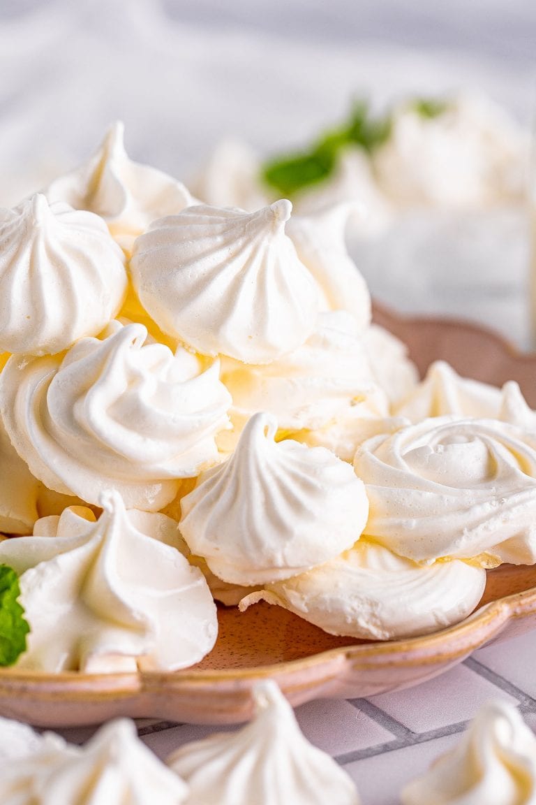 Easy Meringue Cookies Recipe - Princess Pinky Girl