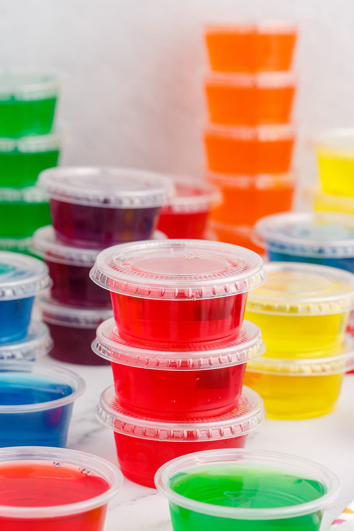 stacked Jello Shooters