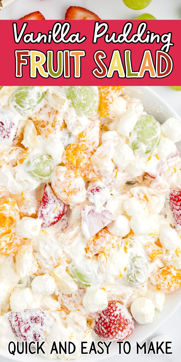 pudding fruit salad pin.