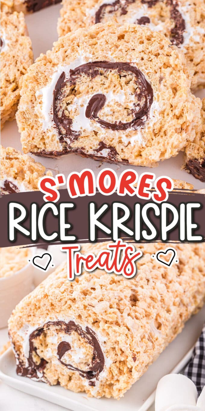 S’mores Rice Krispie Treats pinterest