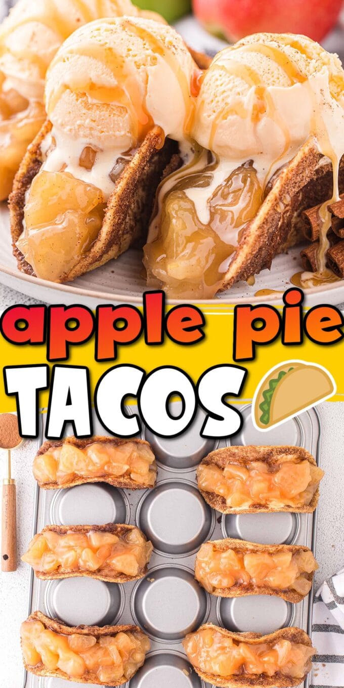 Apple Pie Tacos pinterest